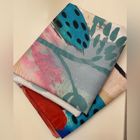 Target Multicolor Botanical Bird Shower Curtain - Picture 7 of 7